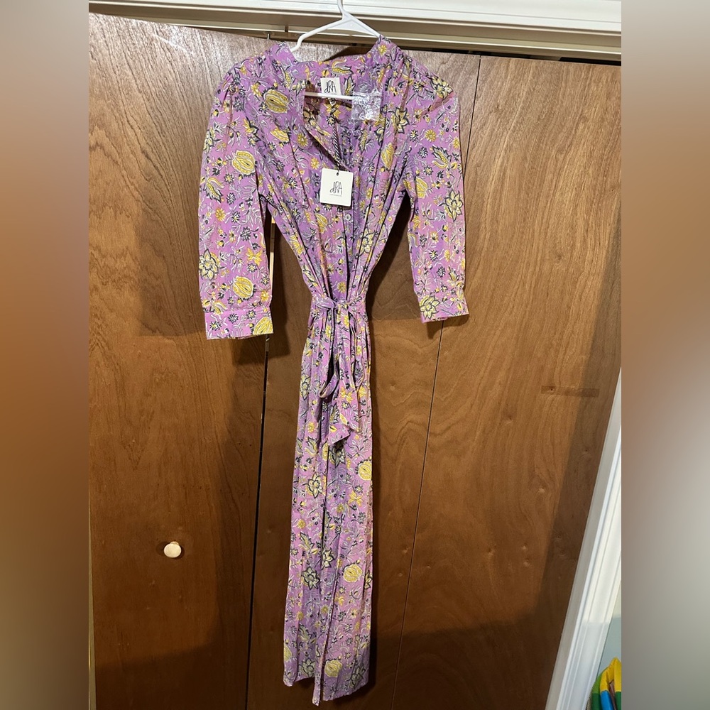 dRA Purple Floral Dress